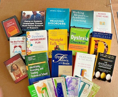 Dyslexia Bundle of Books and DVDs - Variety of Authors - M. Wolf, S. Feifer, ...
