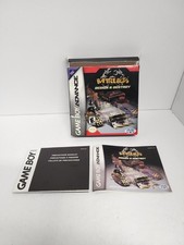 Battlebots Design & Destroy GBA US Version Game Boy Advance BOX & MANUAL ONLY