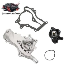 Engine Water Pump and Thermostat Kit For 2011-2016 2020 Chevy Cruze Sonic 1.4L