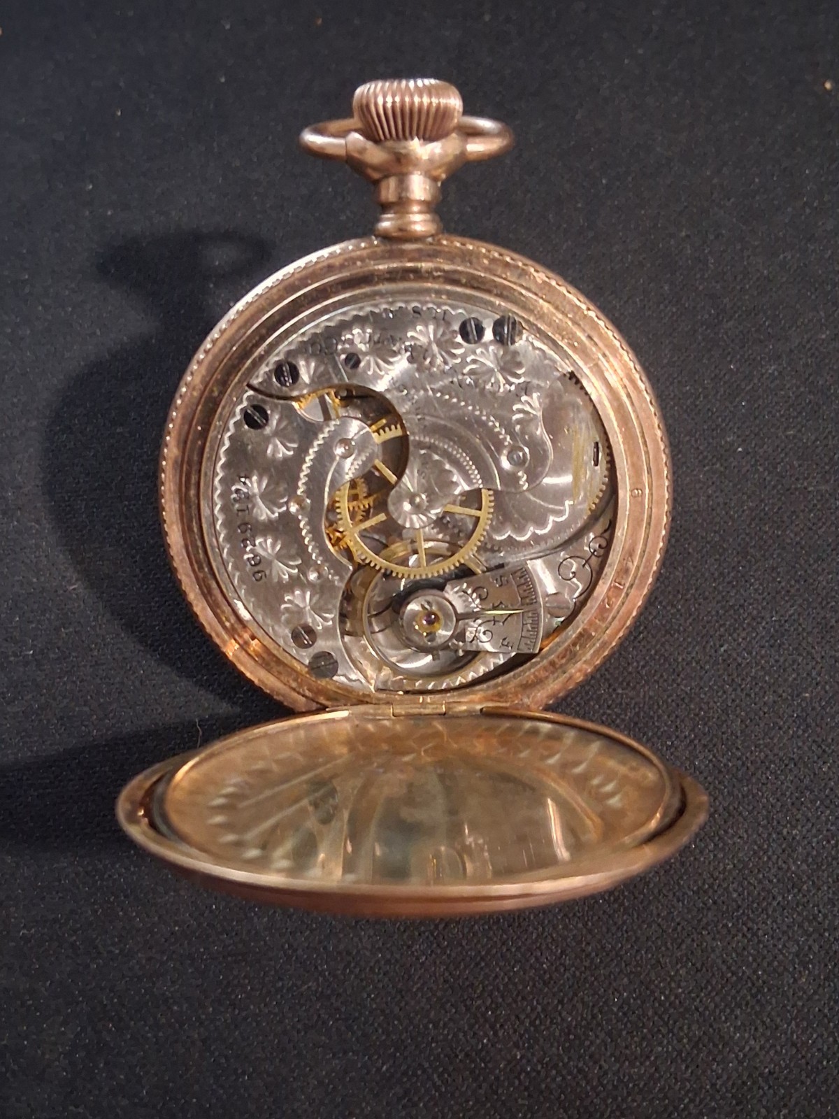 elgin pocket watch working - image 2