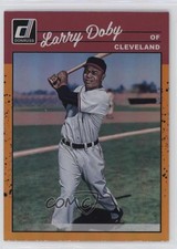 2023 Panini Donruss Retro 1990 Holo Orange Larry Doby #288 HOF 1hf1