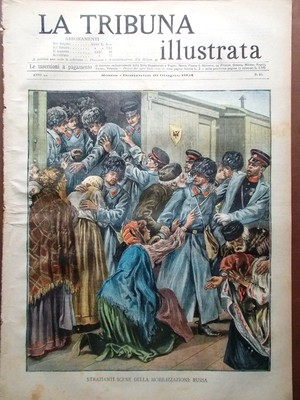 La Tribuna Illustrata 19 June 1904 Bakery of Catania Macedonia Rifembergo