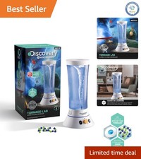 Educational Tornado Lab Build Kit with Realistic Storm Sounds - STEM Fun for All