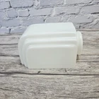Vintage Art Deco Stepped Wall Sconce Milk Glass Shade