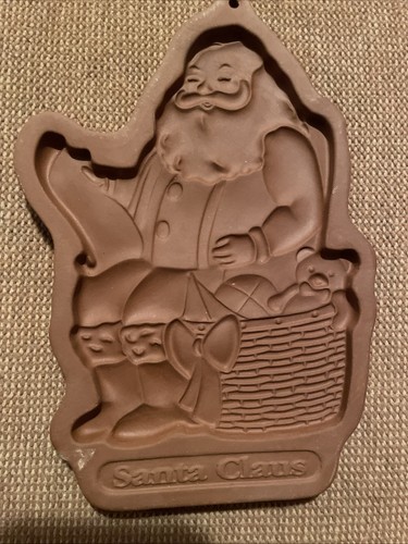 Longaberger Christmas Cookie Molds 1992 Santa Claus 1991 Kriss Kringle - Picture 4 of 4