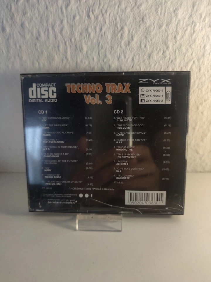 Techno Trax Vol.3 von Various | CD | Zustand gut - Bild 2 von 2