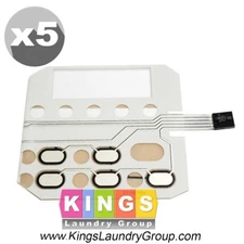 5 x D510036P Touchpad for Huebsch Speed Queen # 511867, 510034,510036