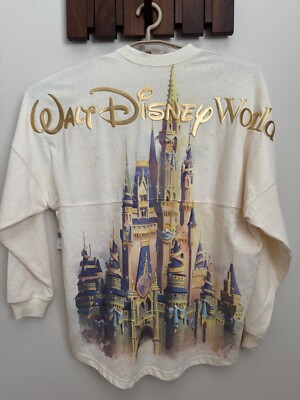Walt Disney World 50th Anniversary Spirit Jersey Magic Kingdom Castle Medium M