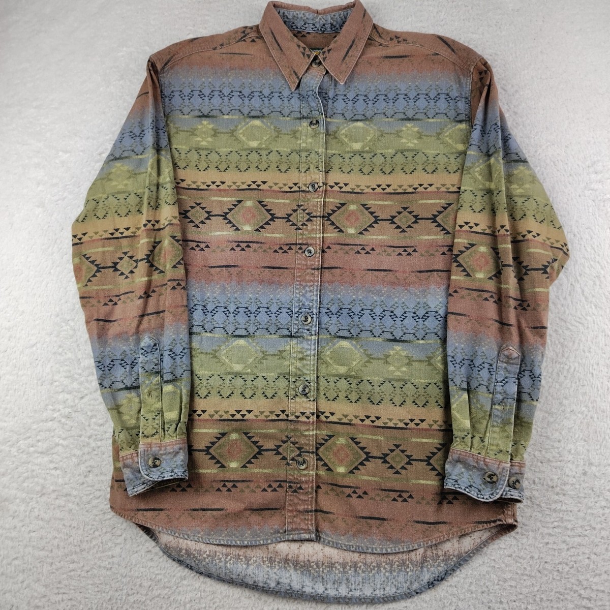 VTG 90s Cabela's Button Up Shirt Long Sleeve Loose Fit VTG 90s Cabela's Button Up Shirt Long Sleeve Loose Fit