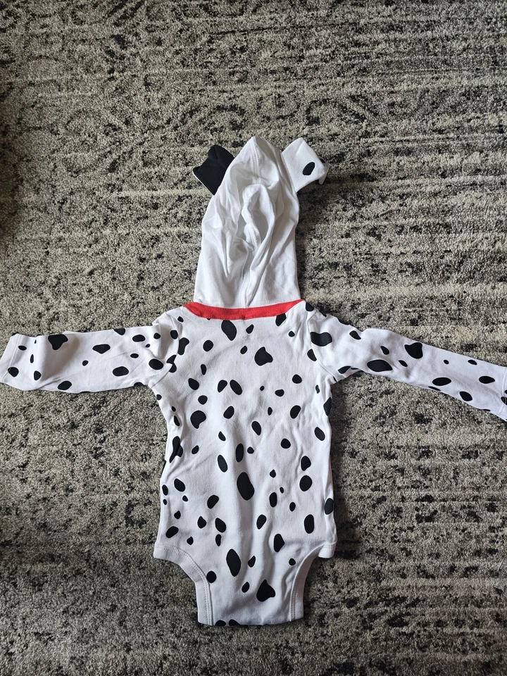 Bebé 101 Dálmatas Perro Disfraz Body Mameluco Infantil Disney Store 12-18 Meses Foto 2 de 2