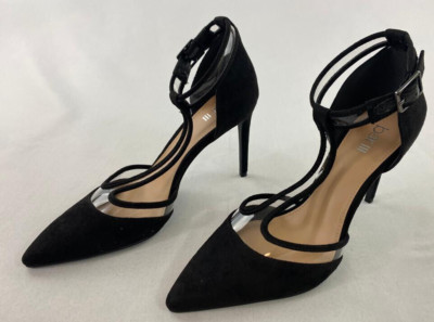  BAR III women shoes heels CONNDENF 10011233900 black sz 7.5M $128