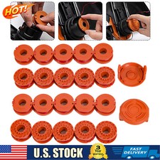 20Pack WORX WA0010 Replacement Spool Line For Grass Trimmer Edger 10ft Cap Cover