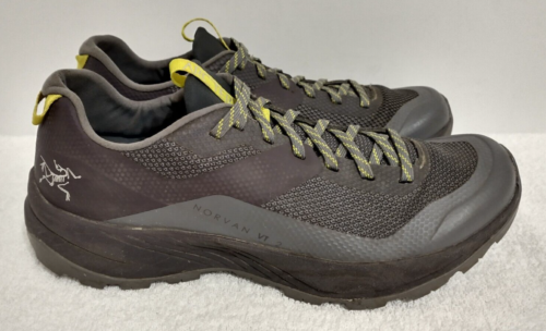 Arc'teryx Norvan VT 2 Technical Trail Running Shoes Grey Neon Women's Size 6.5 - Afbeelding 1 van 9