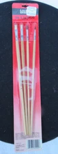 Vintage 1989 Binney & Smith- Set of4 - Oil and Acrylic Art/Model/Hobby Brushes