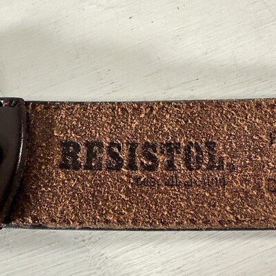 RESISTOL Western Full Grain Leather Belt Brown s-l400.jpg main image 4