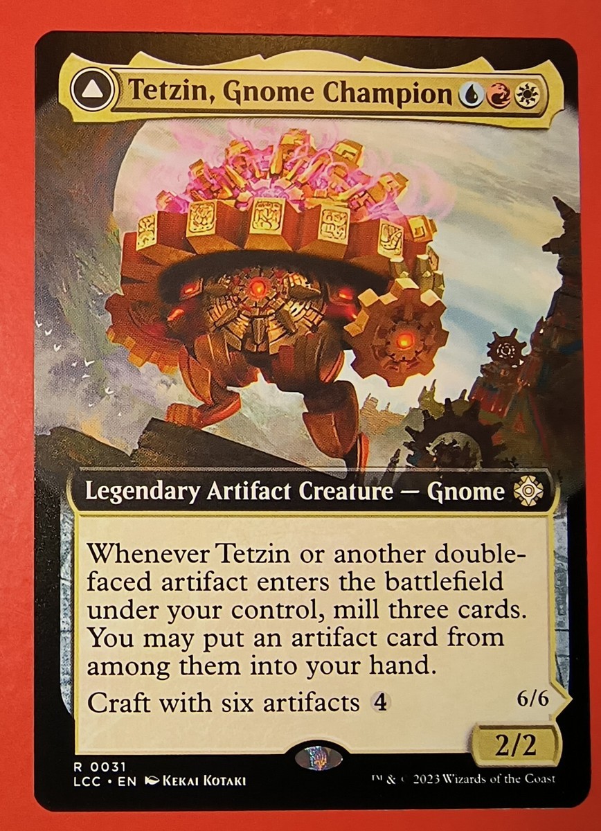 MTG Tetzin, Gnome Champion LCC 0031 R Lost Caverns of Ixalan