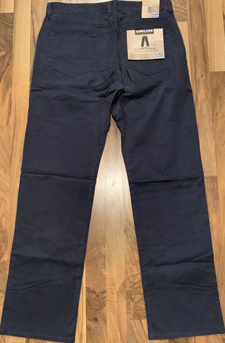 Kirkland Signature (36-44x32-34) Men's 5-Pocket Brushed Cotton Pant Straight Leg - Picture 10 of 16