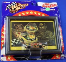 Winner's Circle Sam Bass Gallery Series Dale Earnhardt Bass Pro Art Frame & Car