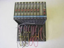 Ronan Engineering Trans/Trip Series 51 Rack w/10 Modules X51NSM-10 24V Used