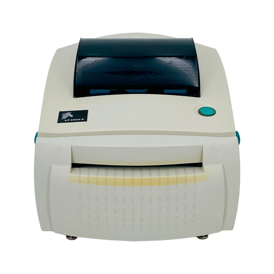 Zebra LP2844-Z прямой тепловой принтер штрихкод резак USB последовательный параллельный - Изображение 3 из 4