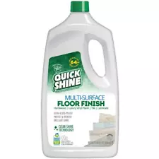 Quick Shine Multi-Surface Floor Clear Liquid Finish Hardwood Floor 64 Fl. Oz.