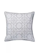Serena & Lily Porto Sateen Euro Pillow Shams | Set of 2 | NWT | Retail $256