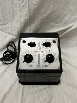 Lionel Trainmaster Type Z 250Watt Transformer 110Volt 60Cycle 4controls WORKING!