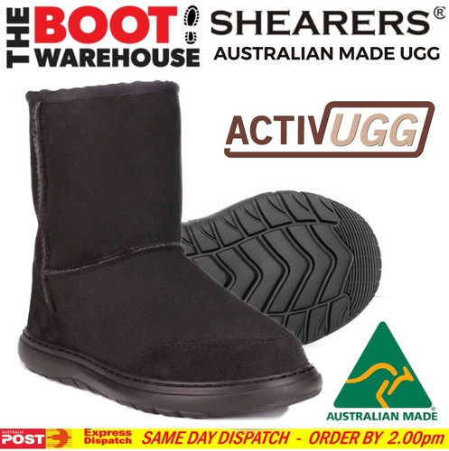 Shearers ACTIV UGG BOOT BLACK 