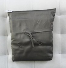Restoration Hardware ITALIAN VINTAGE WASHED 600 TC SATEEN Duvet King Graphite NW
