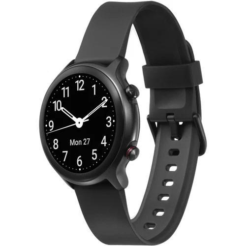 Doro Watch Smartwach schwarz 1,28 Zoll Touchscreen rund Bluetooth Farbdisplay