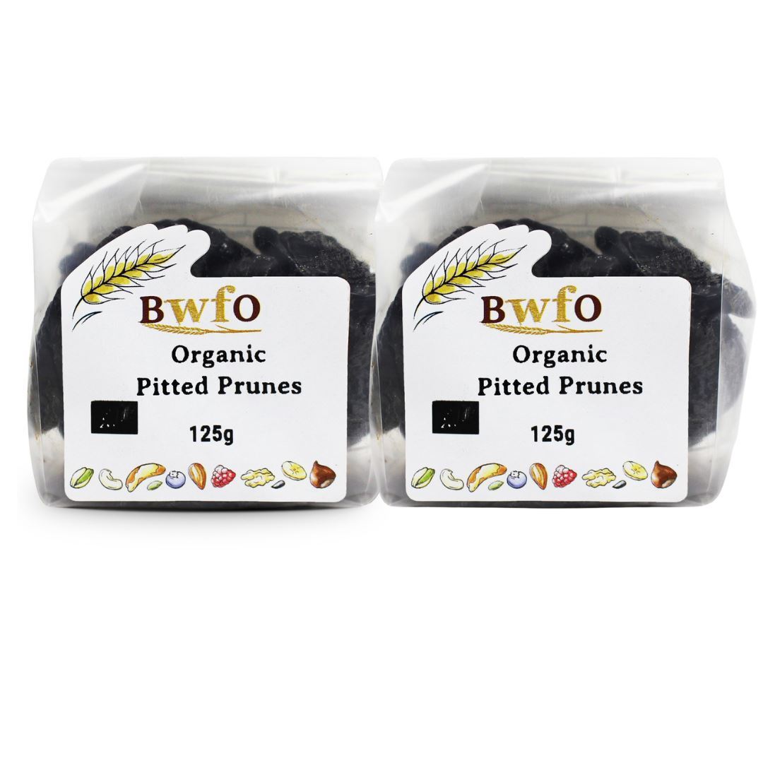 Organic Pitted Prunes 250g | BWFO | Free UK Mainland P&P