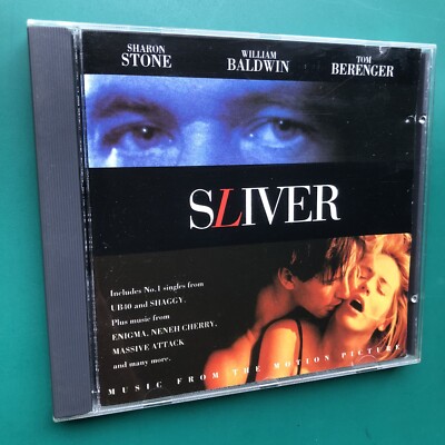 SLIVER Hip Hop Rock Erotic Film Soundtrack CD Sharon Stone William Baldwin Verve