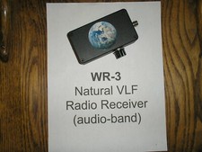 WR-3 ELF-VLF Handheld Receiver (for natural-r...