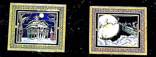 Disney Nightmare Before Christmas 5 Spinner 500 LE IN Black Enamel Box- 02 event - Picture 4 of 10