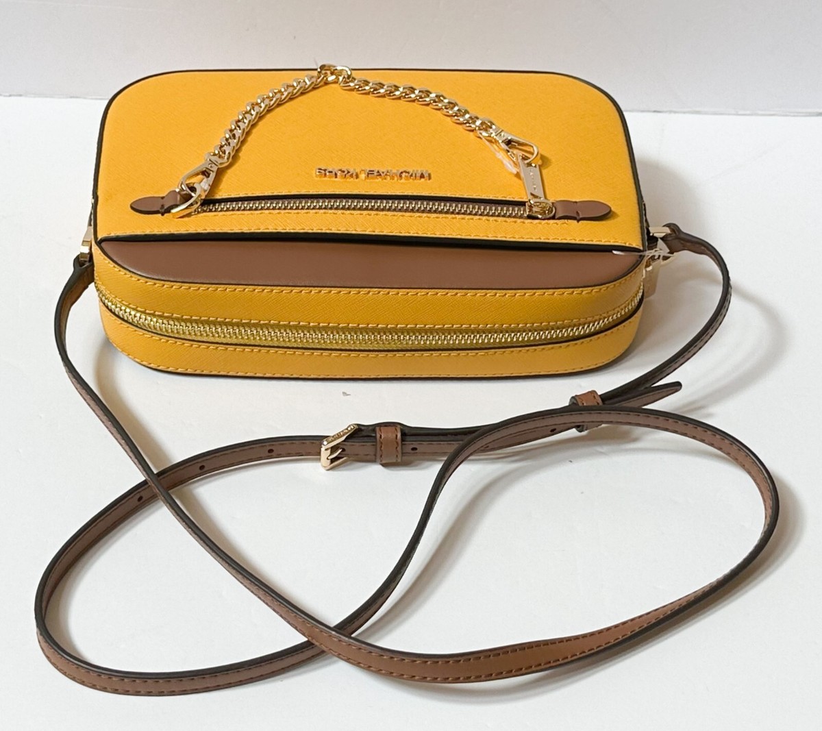 Michael Kors Jet Set Item East West Chain Crossbody Bag Jasmine
