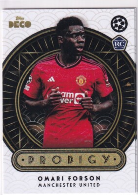 Topps UCL Deco Champions League 2023/24 Omari Forson Rookie Prodigy