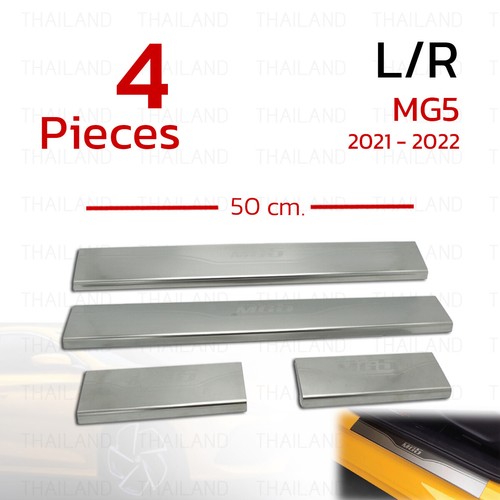 Scuff Plate Door Step Sill Chrome For MG MG5 MG 5 Sedan 2021 2022 ...