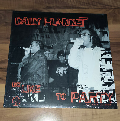 DAILY PLANNET WE LIKE TO PARTY 12'' VINYL LP Dug Infinite Molemen 
