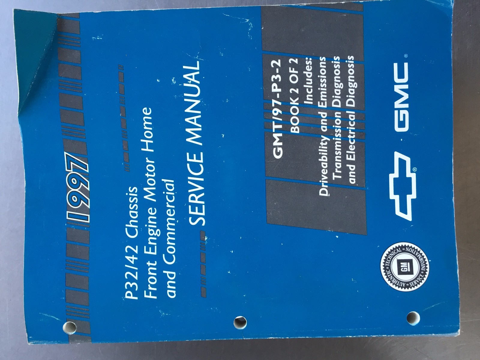 1997 Chevy P32/42 Chassis front Engine Motor home and Commercial Service Manuals eBay