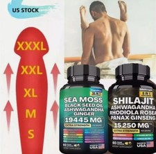 Dynamic Vitality Bundle - Sea Moss Multivitamin  Shilajit Power Combo Set -USA