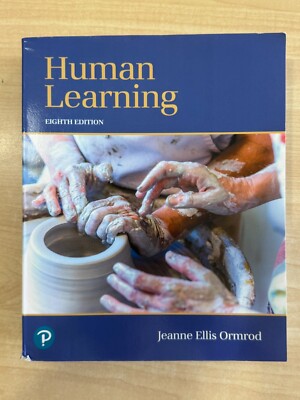 Human Learning by Jeanne Ormrod (2019) *VERY GOOD*