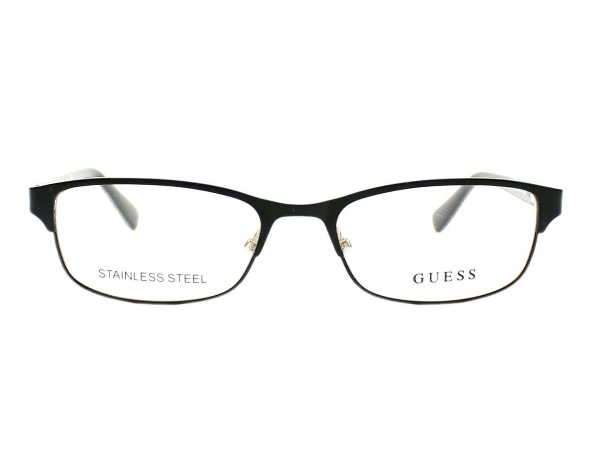 GUESS GU2614 Black 002 Metal Optical Eyeglasses Frame 52-17 GUESS GU2614 Black 002 Metal Optical Eyeglasses Frame 52-17