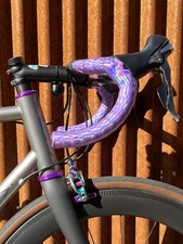 SUPACAZ Prizmatik Holographic Purple Pink Handlebar Tape - DISCONTINUED COLOR