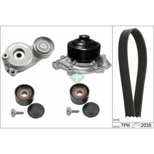 SCHAEFFLER INA KEILRIPPENRIEMEN SATZ MIT WASSERPUMPE passend für MERCEDES CLK CL SCHAEFFLER INA KEILRIPPENRIEMEN SATZ MIT WASSERPUMPE passend für MERCEDES CLK CL