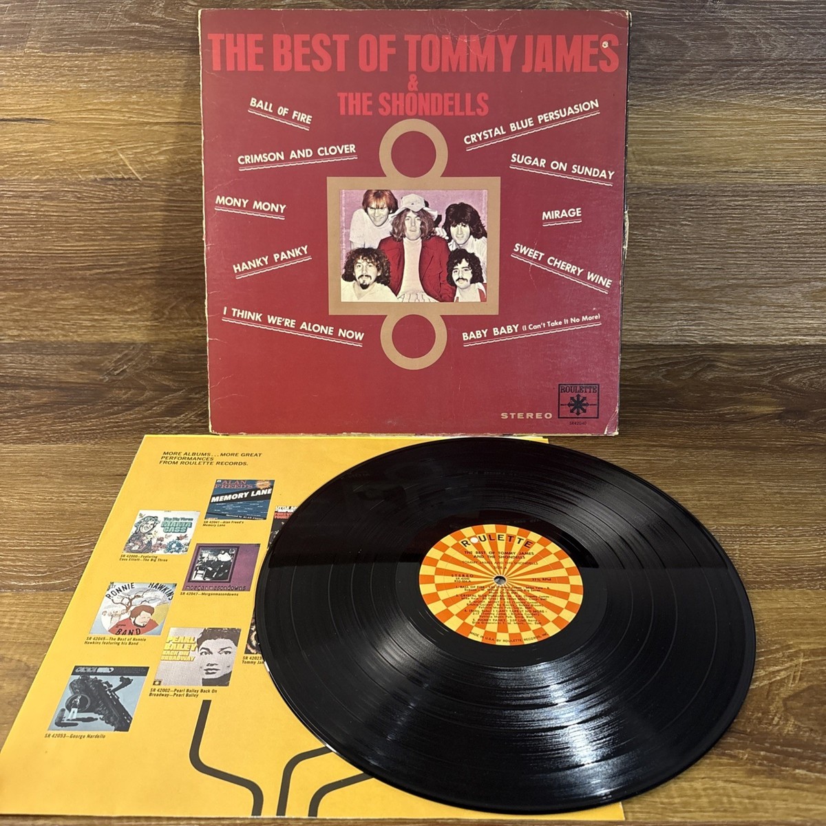 The Best Of Tommy James & The Shondells Vinyl SR-42040