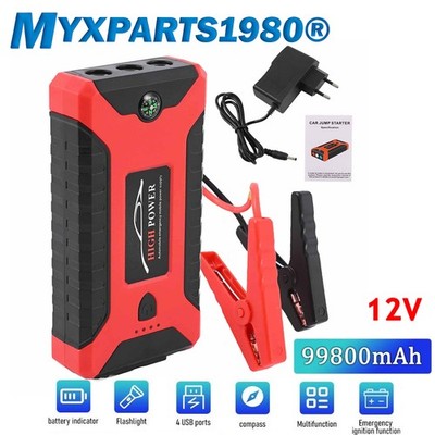 99800MAH AUTO KFZ STARTHILFE JUMP STARTER LADEGERÄT BOOSTER PKW POWER BANK 12V