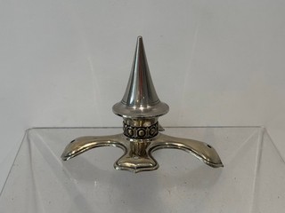 Casque à pointe spikehelmet pickelhaube POINTE MAILLECHORT OFFICIER