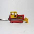 OLD DIECAST LESNEY MATCHBOX NO. 16 CASE TRACTOR BULLDOZER 1969 MADE IN ENGLAND