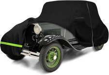 1928-1931 Ford Model A Couperoadster Waterproof Car Cover With Zipper Doors