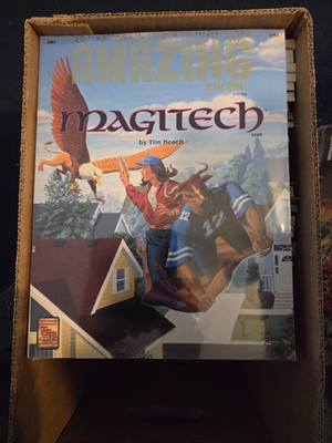 Amazing Engines System AM4 - TSR (1993) Magitech by Tim Beach, NEW, SEALED